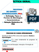 Processo Ensino Aprendizagem