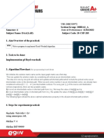 UID:20BCS3972 Date of Performance:: WS8 Write A Program To Implement Floyd-Warshall Algorithm