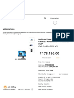 Notifications: Dell Intel Core I9 11900 16 GB/ 1000 GB HDD/ Windows 10 Professional Dell