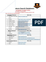 Literature Review Databases