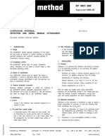 NT NDT 008 Corrosion, Internal Detection and Sizing, Manual Ultrasonics.