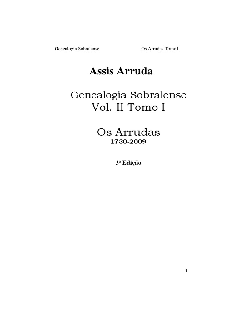 Genealogia Sobralense Linhares Tomo V | PDF | Parentesco | Portugal, image size:768x1024