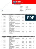 Account Statement: Description Date