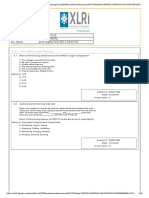 XAT22067016 - 2076O214S1D279E1 Reponse Sheet