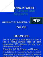 IH - Gases Vapors Solvents