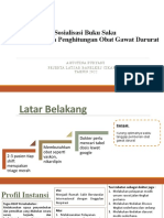 Sosialisasi Buku Dosis Agustina