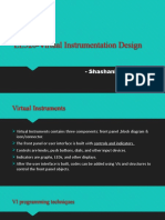Virtual Instrument Design Fundamentals