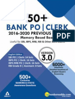 50 - Bank PO and Clerk 2016-20 P - ADDA247