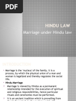 Marriage Under Hindu Law