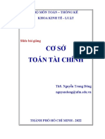 Slide bài giảng cơ sở toán tài chính