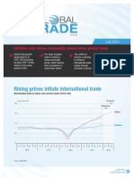 Rising prices drive global trade values higher