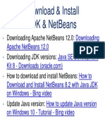 Install JDK & NetBeans 8