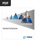 Ariba Brief Training Sourcing Module