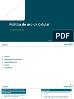 Apresentação Politica de uso de Celular