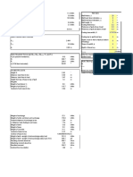 Wall data and analysis for retaining wall design