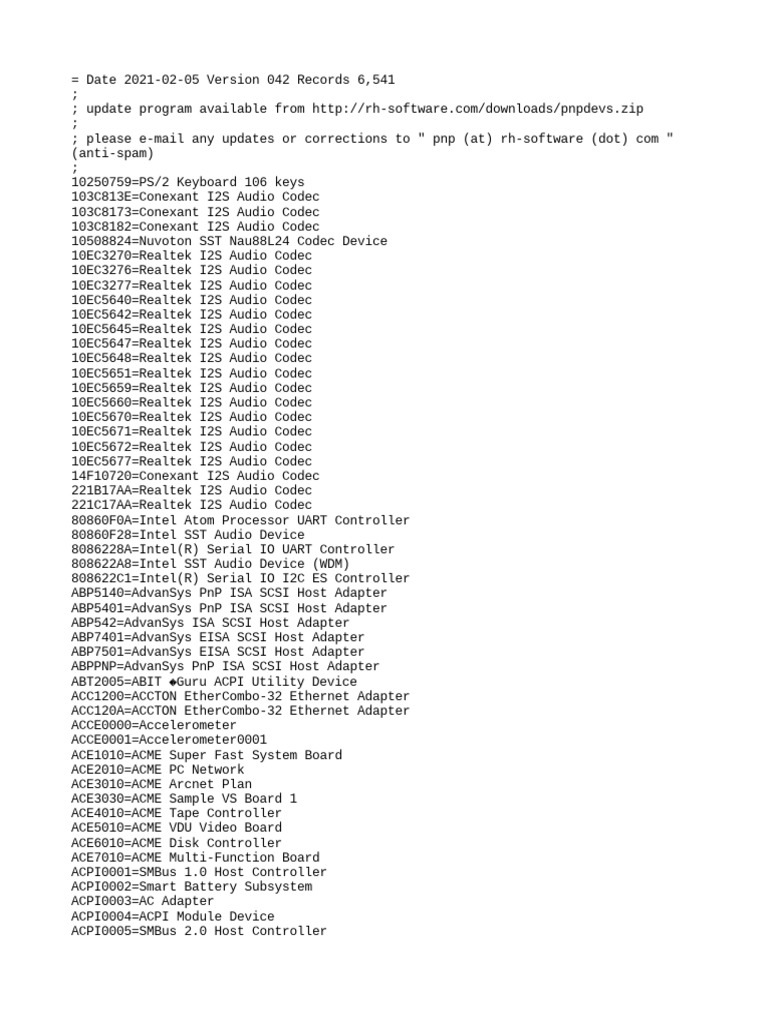 PNP Devs | PDF | Computing | Personal Computers