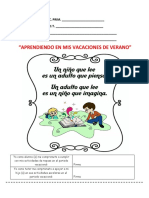 Cuadernillo Vacacional 3°