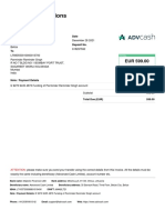 Funding Instructions: From Date