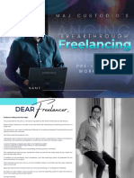 Breakthrough Freelancing Pre-Launch Workbook
