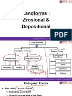 Landforms Formed by Erosion and Deposition