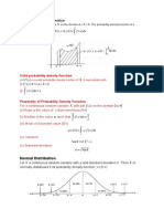 (Maths) - Normal Distribution
