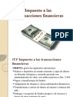 ITF Impuesto A Las Transacciones Financieras