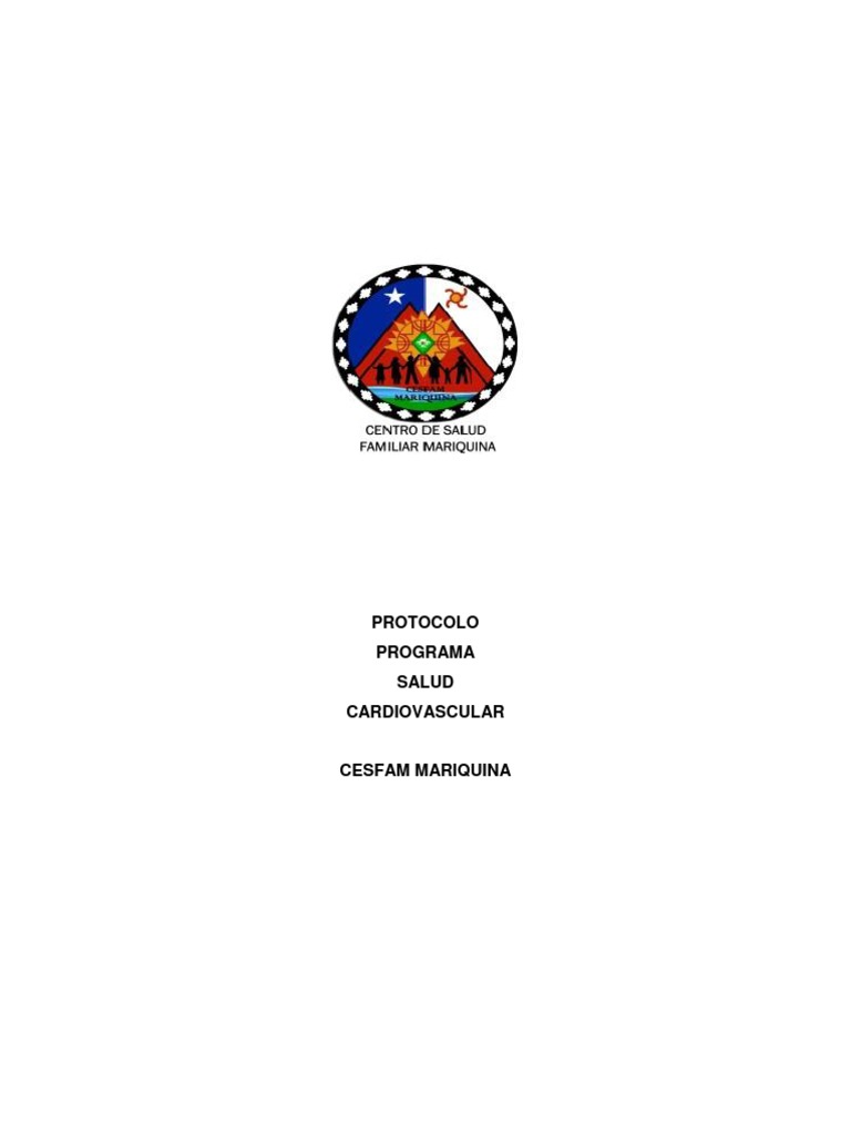 Protocolo PSCV | PDF | Hipertensión | Enfermedades cardiovasculares