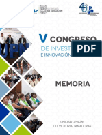 V Congreso Investigación UPN Tamaulipas