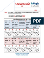 Autoevaluación LS 3° Eval