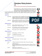 Fiberbond Fiberglass Piping Systems Series 20FR16-C: Description