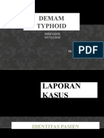 PPT Kasus Demam Tifoid Interna Widi