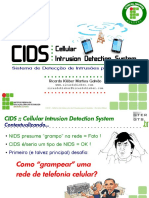 CIDS: Sistema de Detecção de Intrusões para Celulares