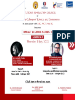 K J Somaiya College of Science and Commerce: Impact Lecture Series-Ii