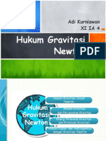 Hukum Gravitasi Newton Dan Hukum Kepler - Pptx-Dikonversi