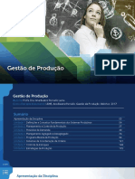 Gestão de Produção