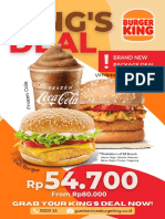 BrochureFlyer Burger King