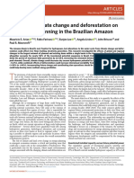 Impacts of Climate Change and Deforestation On Hydropower Planning in The Brazilian Amazon