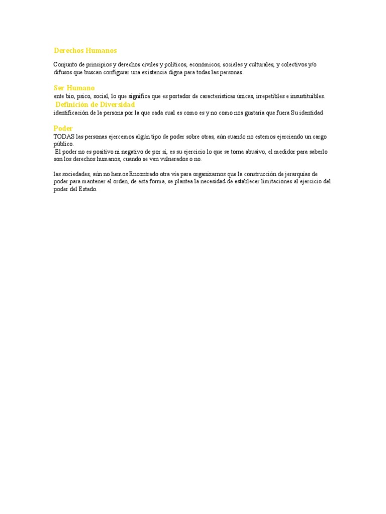 Derechos Humanos y Poder en Sociedad | PDF | Política | Ciencias sociales