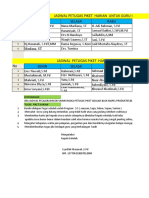 Jadwal Petugas Piket 2022