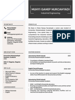 Muhyi Ganep Nurcahyadi: Industrial Engineering