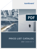 Price-List Catalog: Version 2021-10