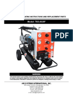 Model: TA3-AXAF: Operating Instructions and Replacement Parts