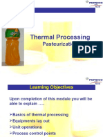 Thermal Processing Pasteurization