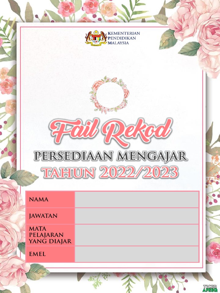 Divider RPH 2022 - Kumpulan A - Flowers | PDF