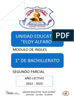 MODULO ENGLISH 1ero BACHILLERATO PARCIAL 2