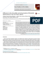 Risk Profiles and Perception of Flammable Liquids in Mexico