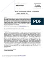 Study On Route Selection For Hazardous Chemicals Trans - 2014 - Procedia Enginee