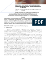 2019 - Como A Psicologia Pode Contribuir para Amenizar Os