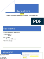 Historia Clínica Peritonitis Walter