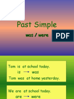Past Simple Waswere Grammar Guides 48601
